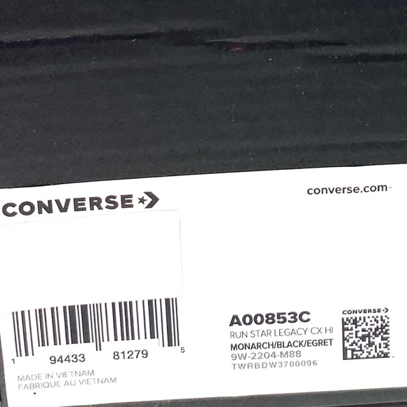 Converse Run Star Legacy CX Platform Shoes Women's Brown Canvas High Top A00853C - Picture 8 of 9